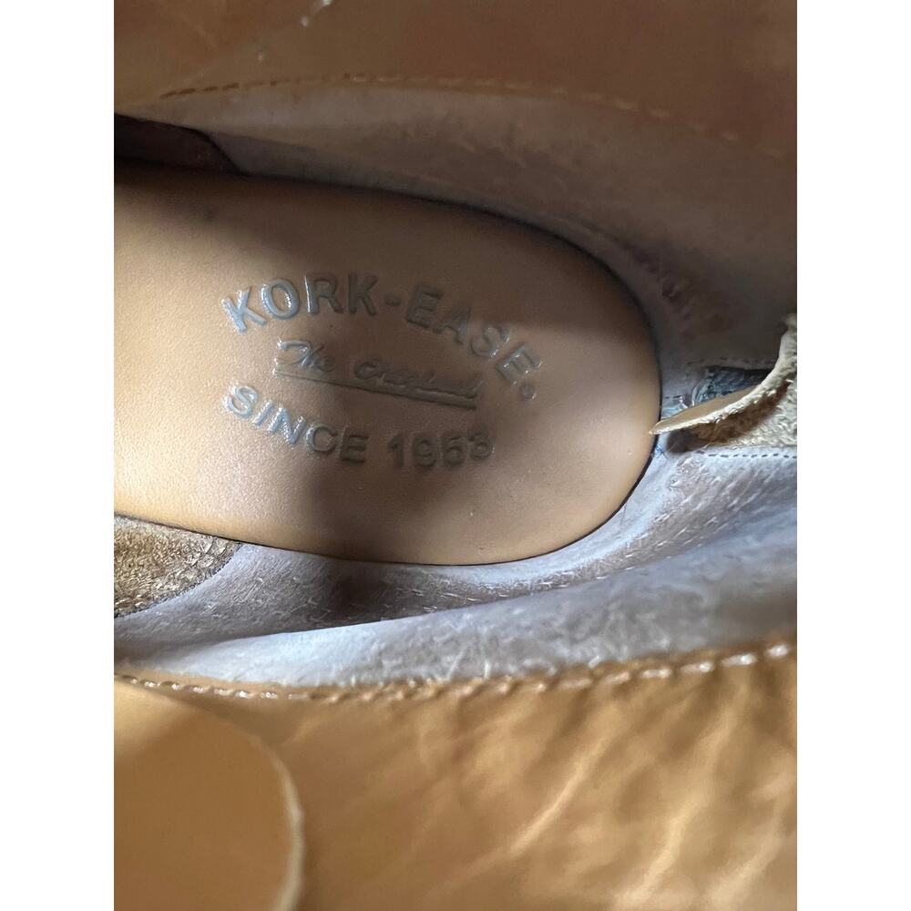 Kork-Ease Ryder Taupe Suede Ankle Booties Boots K53517 Women's Size 10 - Picture 8 of 9